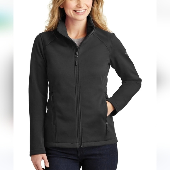 The North Face Women's Black Ridgeline Soft Shell Jacket size Small - Picture 3 of 12